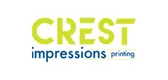 Crest Impressions logo (commercial printing, Port Coquitlam, BC, Canada), a Coding Bull client