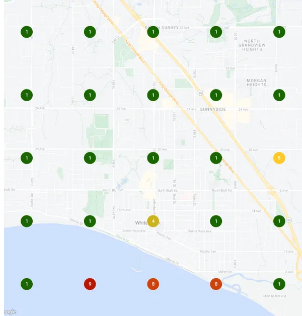 Smile Dental Implant Center: Google Business Profile after our work