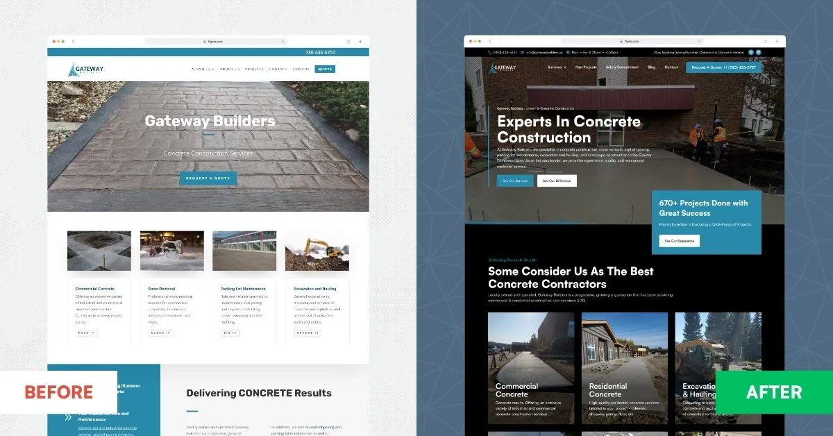 Gateway Builders's new website