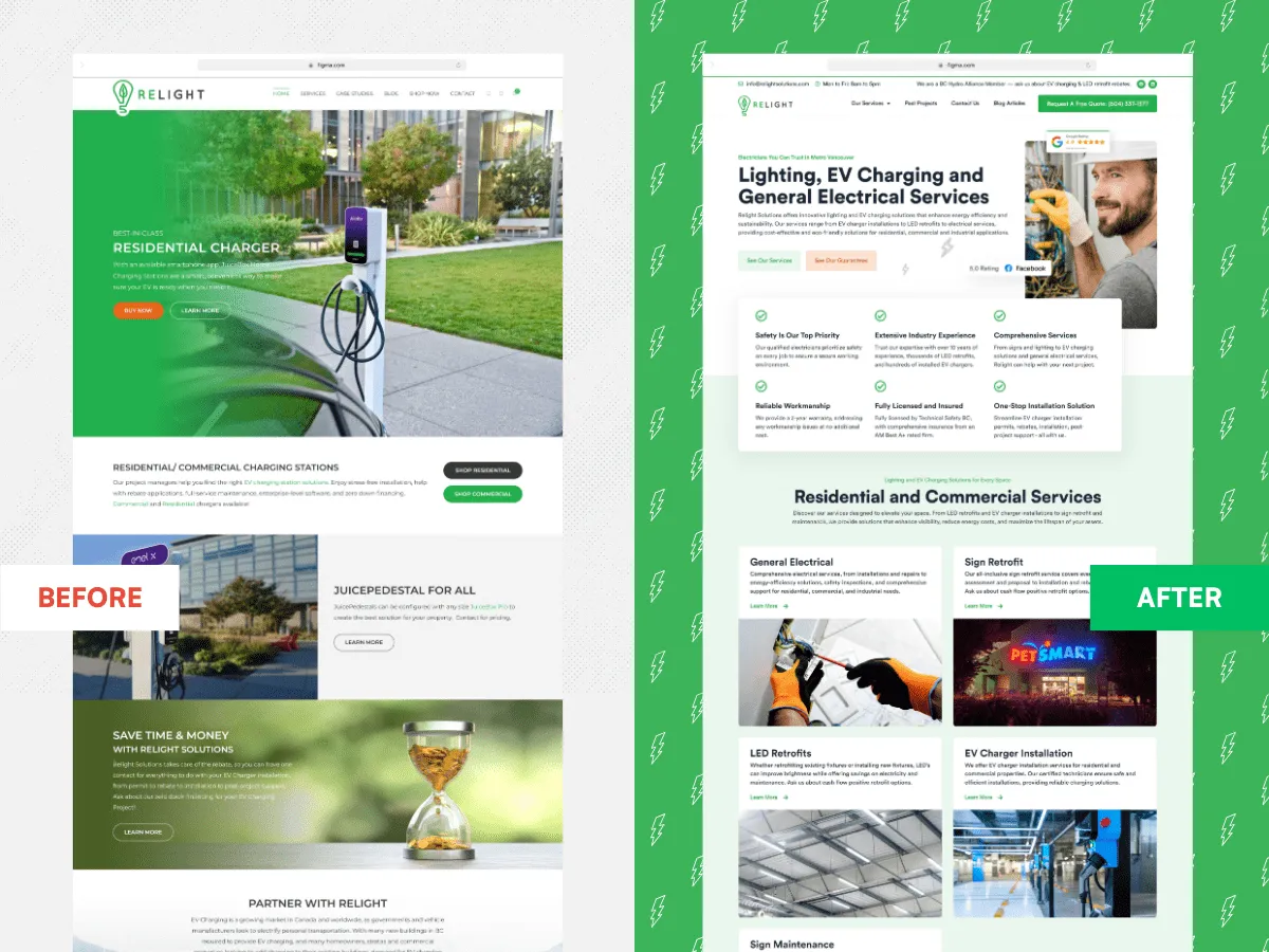 Relight Solutions's new website