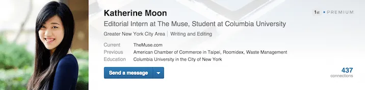 linkedin profile